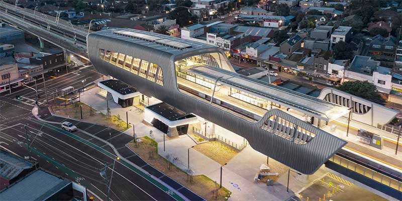 Level Crossing Removal Project Caulfield To Dandenong Australia Aurecon Industry Awards