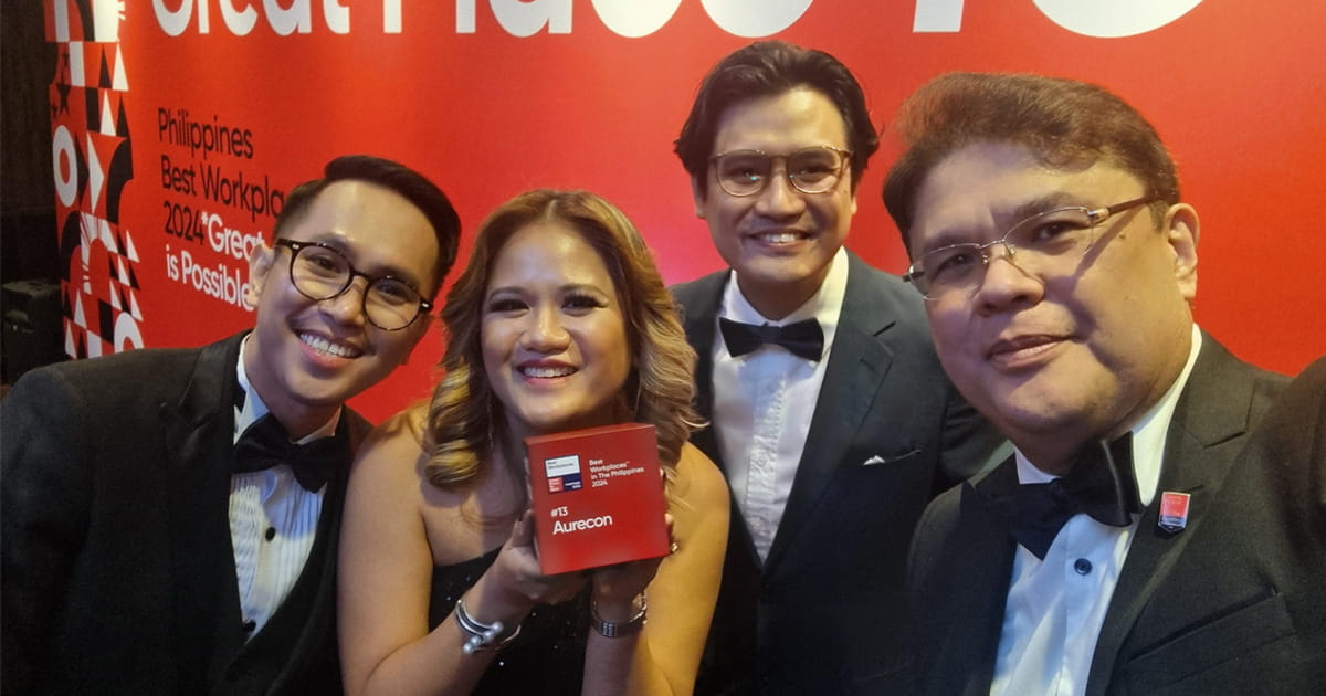 News Aurecon named best workplace in the Philippines