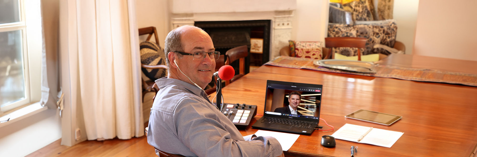 Aurecon’s Chief Executive Officer William Cox interviews CSIRO’s Chief Executive Dr Larry Marshall.